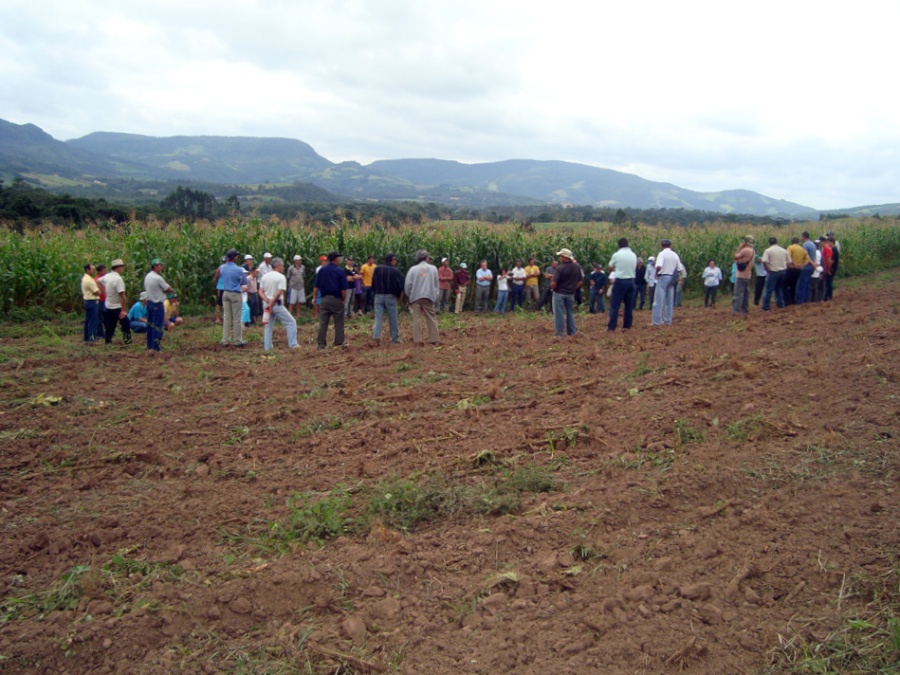 Brazil workshop farmer: AS-PTA workshop in Brazil. Photo from LEISA Magazine.